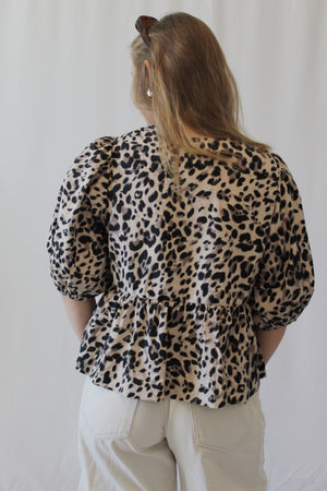 Mable Leopard Print Top